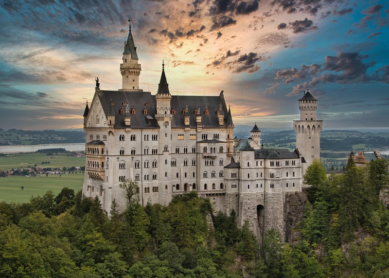 Fairy Tale Castle Setting