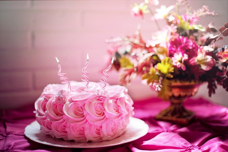 Floral Wedding Cake